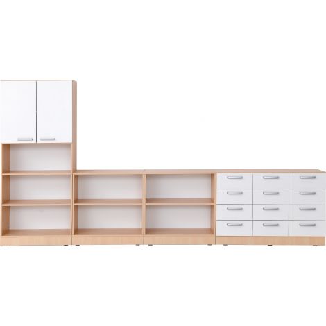 Set mobilier cu sertare si rafturi pentru gradinita Grande 62 - imagine 11